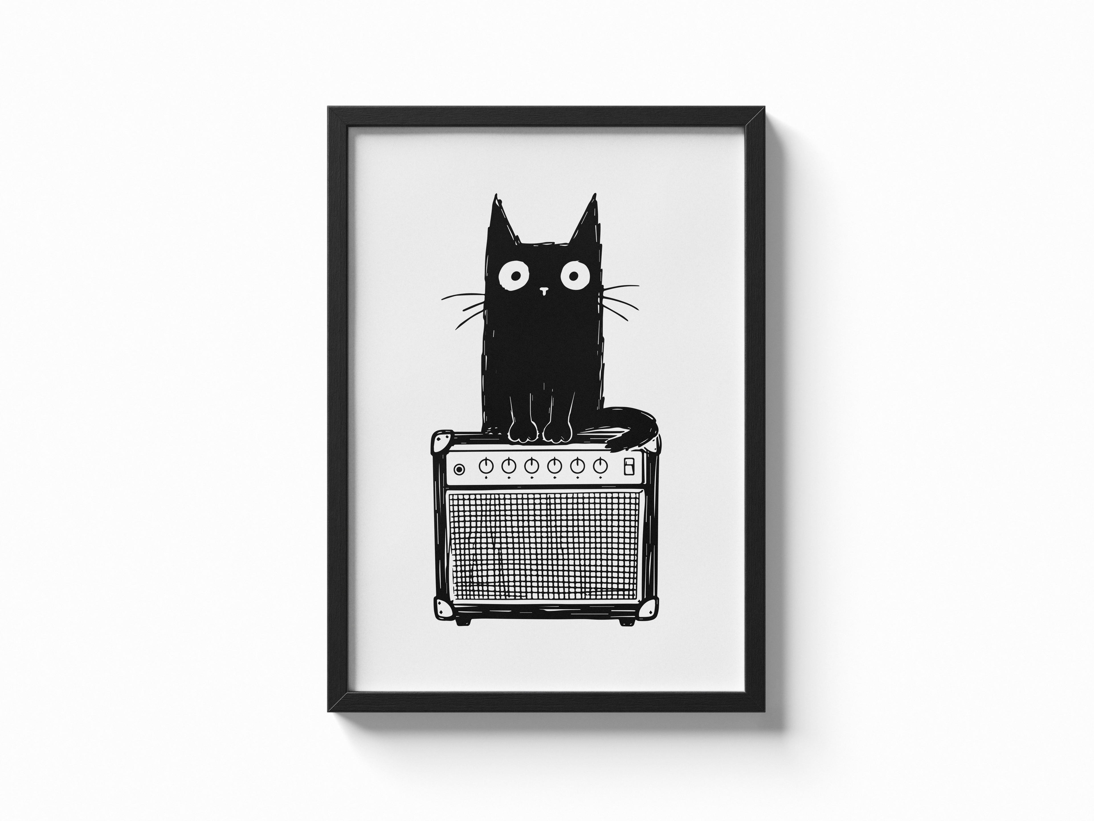 Katze Verstärker Poster